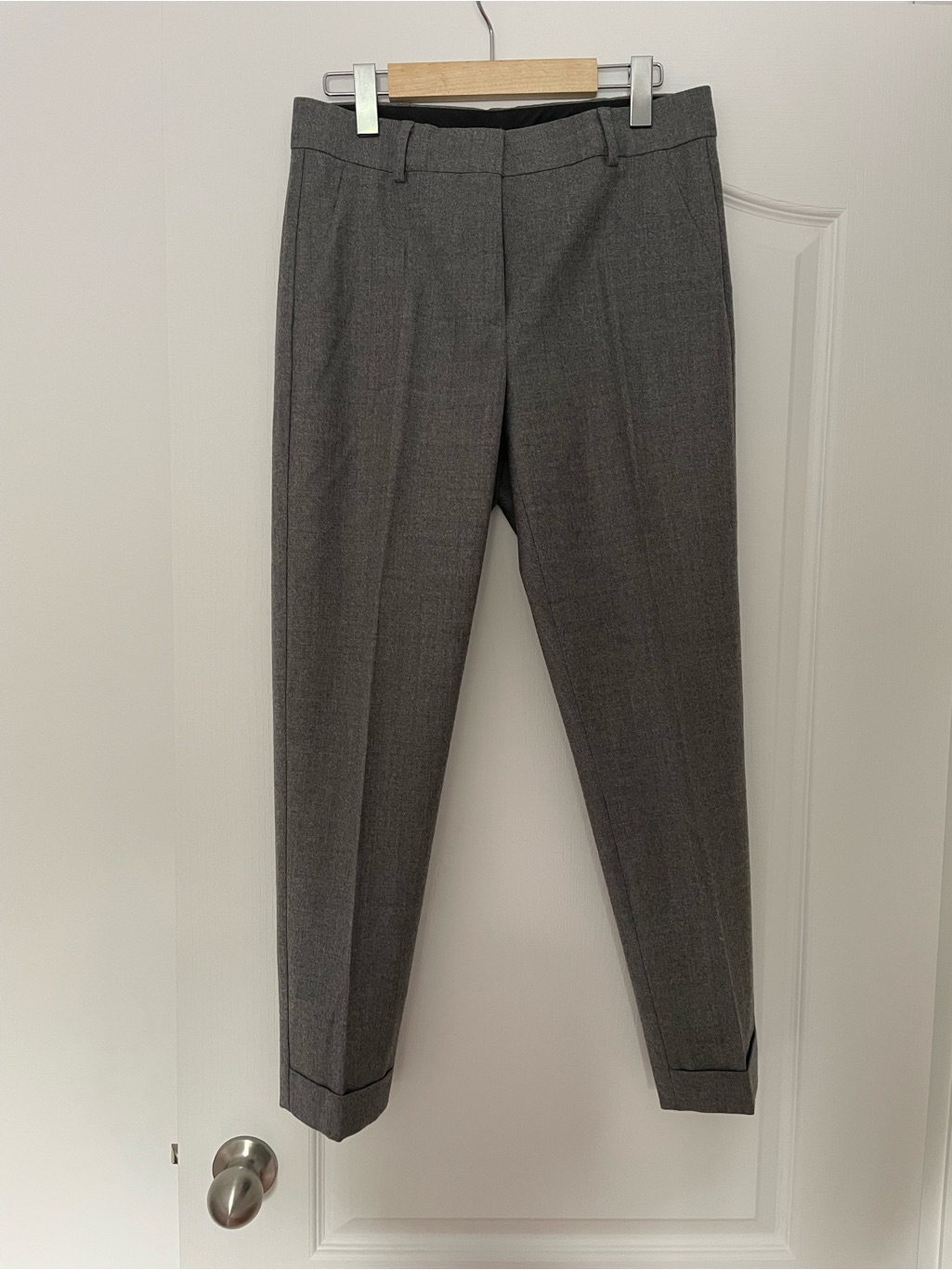 Sportmax Tailored Gray Dress Trousers
